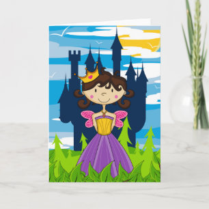 Cute Fairy Princess Greeting Card