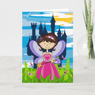 Cute Fairy Princess Greeting Card