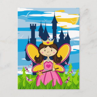 Cute Fairy Princess Postcard