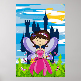 Cute Fairy Princess Poster