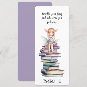 Cute Fairy Quote Books Bookmark