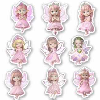 Cute  Fairy Stickers  3