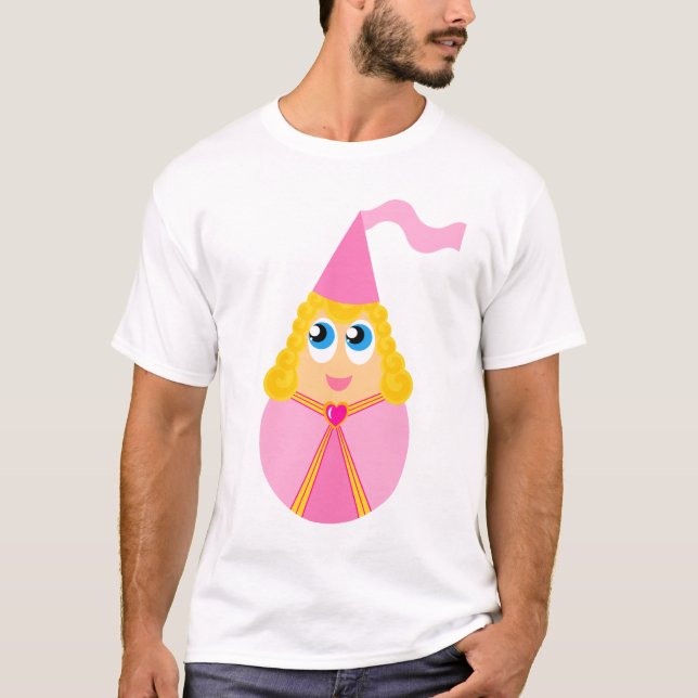 Cute Fairy Tale Princess Kids Tshirt (Front)