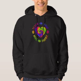 Cute Faith Hope Love Autism Awareness Month Asd Su Hoodie