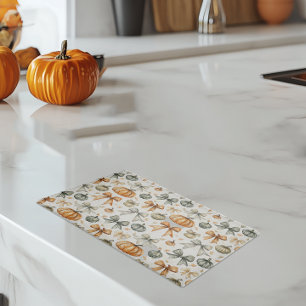 Cute Fall Bow Pattern Cutting Board