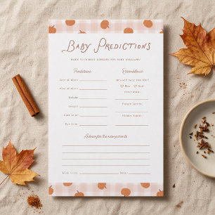 Cute Fall Pumpkins Predictions & Advice Game