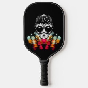 Cute Fall Spider with Dewdrop Hat Pickleball Paddle