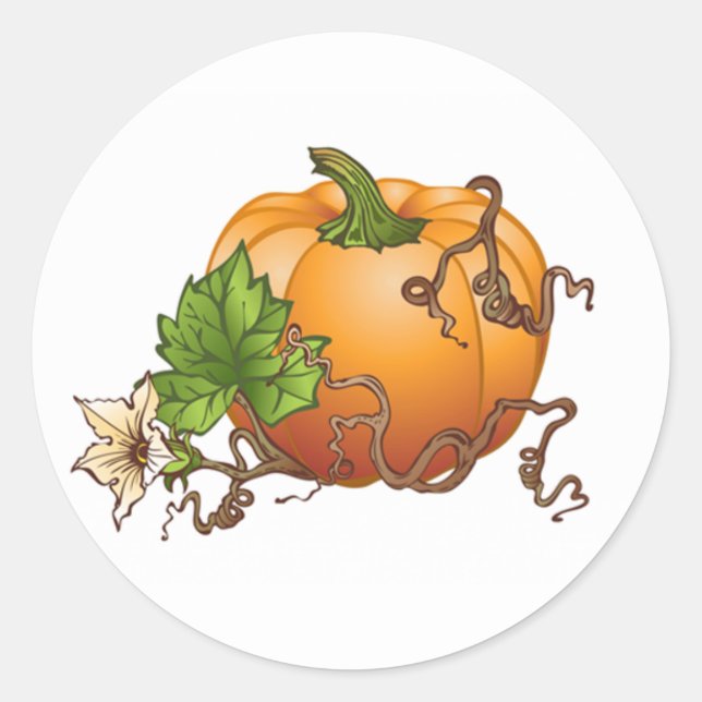 Cute Fall Sticker (Front)