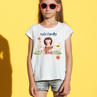 Cute Family Animal T-Shirt