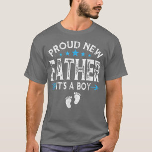 Cute Family Gender Reveal Proud New Father It's A T-Shirt