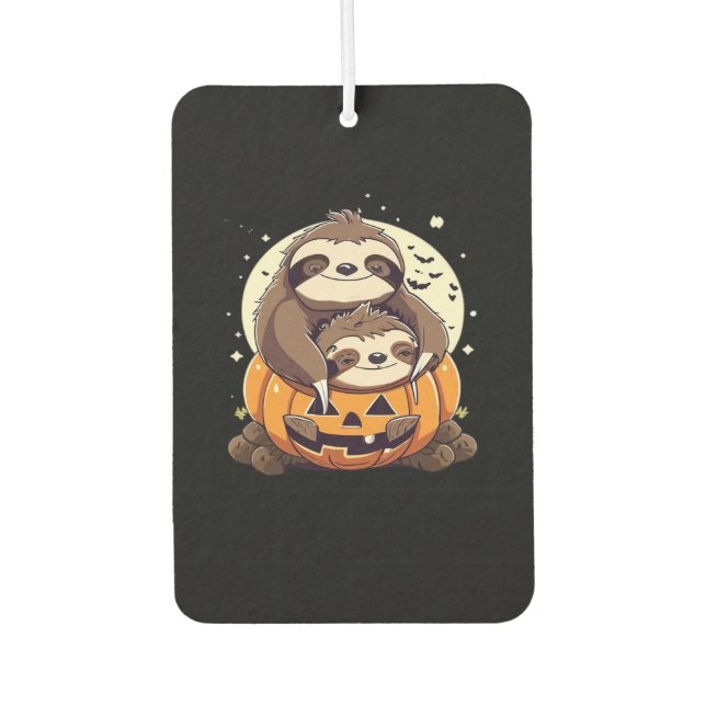 Cute family of sloths Essential T-Shirt Air Freshener (Front)
