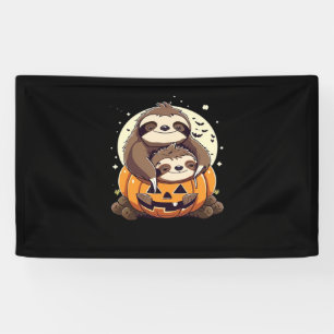 Cute family of sloths Essential T-Shirt Banner
