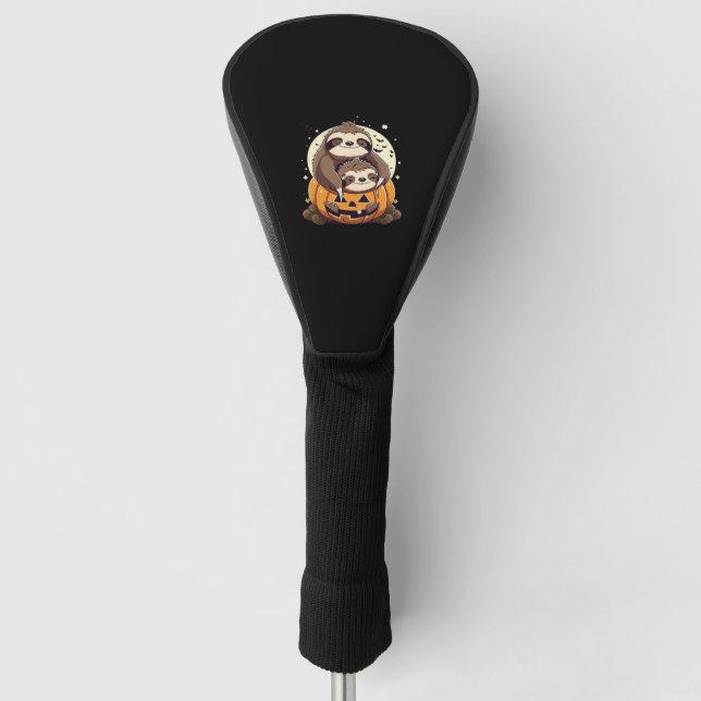 Cute family of sloths Essential T-Shirt Golf Head Cover (Front)