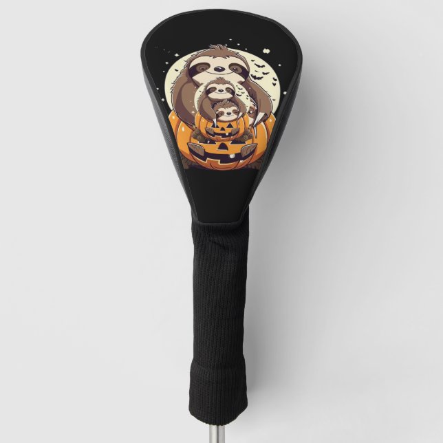 Cute family of sloths Essential T-Shirt Golf Head Cover (Front)