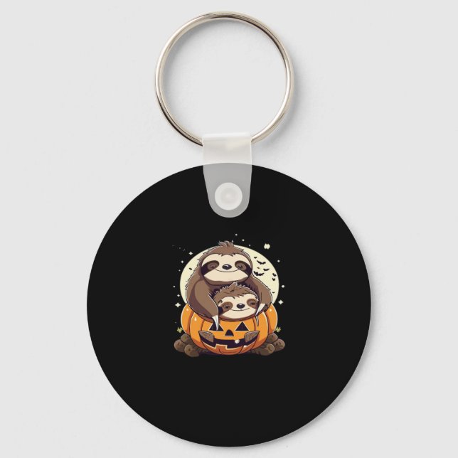 Cute family of sloths Essential T-Shirt Keychain (Front)