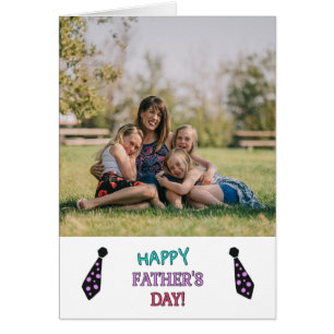 Cute Family Personalized Photo Fathers Day