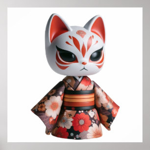 Cute Fantasy Doll Wall Art Poster for Modern Room