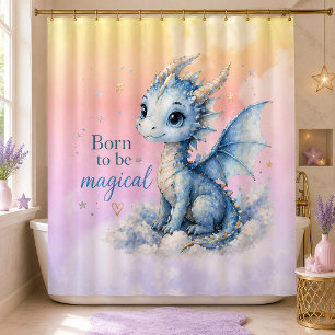 Cute Fantasy Dragon Born to Be Magical