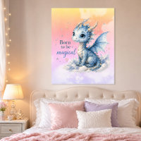 Cute Fantasy Dragon | Born to Be Magical