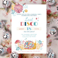 Cute Farewell Last Disco 70s Theme Going Away