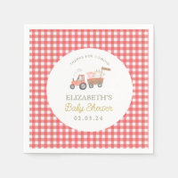 Cute Farm Animal Barnyard Baby Shower