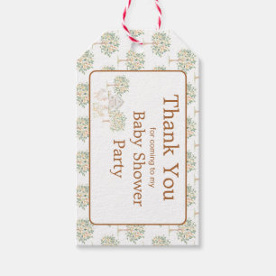 Cute Farm Barn Baby Shower Gift Tags