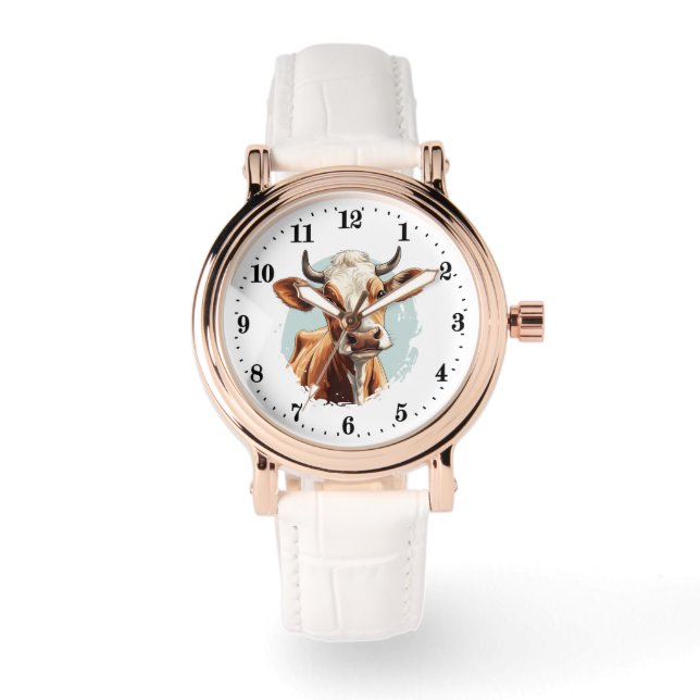 Cute farm cow lovers watch (Front)