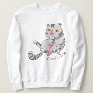 Cute Fat Cat Sweatshirt