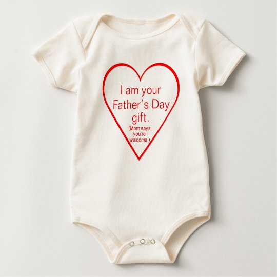 Cute Father's day gift - baby Baby Bodysuit