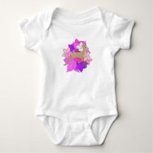 Cute Fawn with Flowers T-Shirt