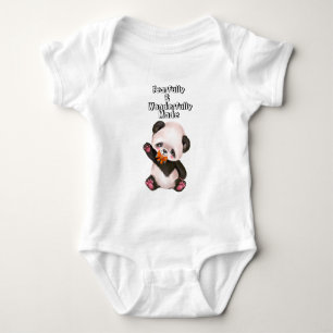 Cute Fearfully And Wonderfully Made Baby Bodysuit