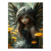 Cute Feathered Fairy Art