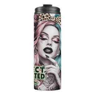 Cute Female Daily Affirmations Thermal Tumbler