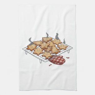  Cute Festive Christmas Cookies Holiday Baking  Kitchen Towel
