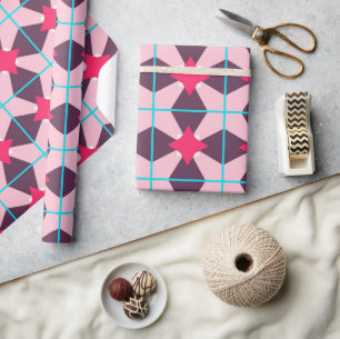 Cute Festive Contemporary Luxurious Wedding Wrapping Paper