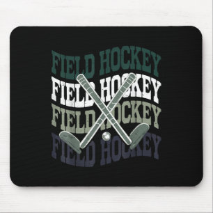 Cute Field Hockey Shirt Teen Girl Youth Sister Mom Mouse Pad