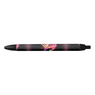 Cute Figure Skater Iceskating girl personalized Black Ink Pen