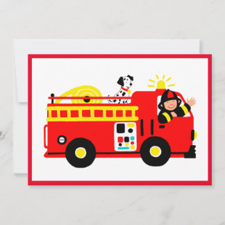 Cute Fire Truck
