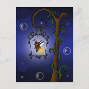 cute Firefly Postcard
