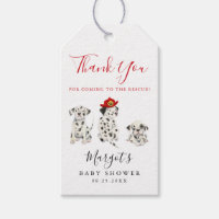 Cute Fireman Puppy Baby Shower