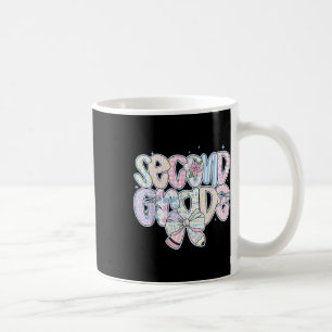 Cute First Day Of School Preppy Second Grade Back Coffee Mug