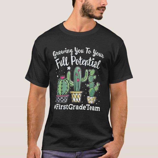 Cute First Grade Team Squad Appreciation Week back T-Shirt (Front)