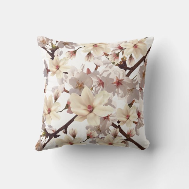 Cute First Mother's Day Mom | Photo Collage Throw Pillow (Back)