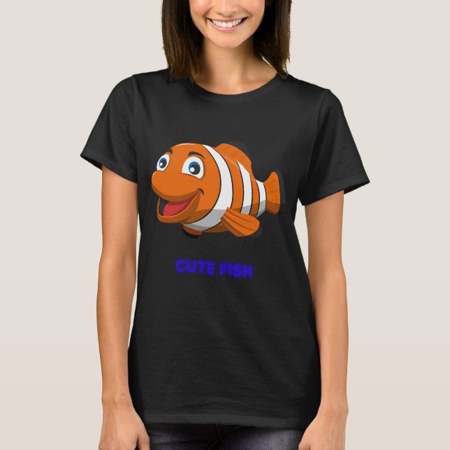 cute fish #2 T-Shirt (Front)