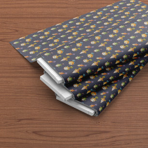 Cute Fish Cartoon Pattern Fabric