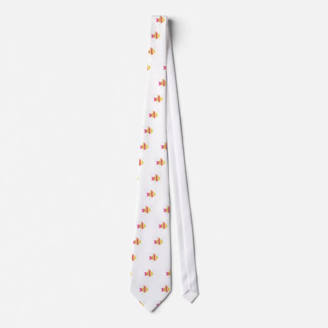 Cute Fish Cartoon Tie (Front)