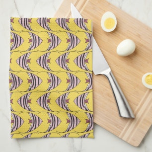 Cute fish pattern kitchen towel