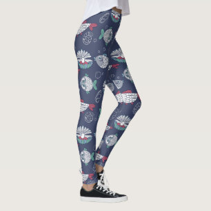 Cute Fish Pattern leggings