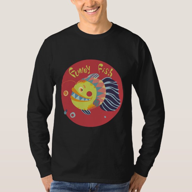 Cute  Fish T-Shirt (Front)