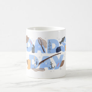 Cute Fishing Lover Father’s Day Coffee Mug